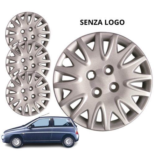 Kit set copricerchi lancia y - copricerchi,